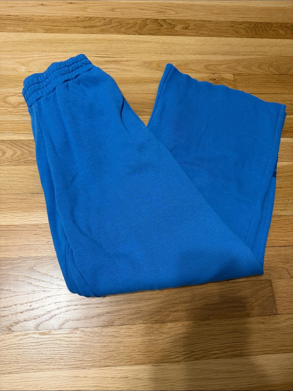 Aviator Nation Cross Striped Blue Rugby Sweatshirt Sweatpants SET - XS - Picture 7 of 11